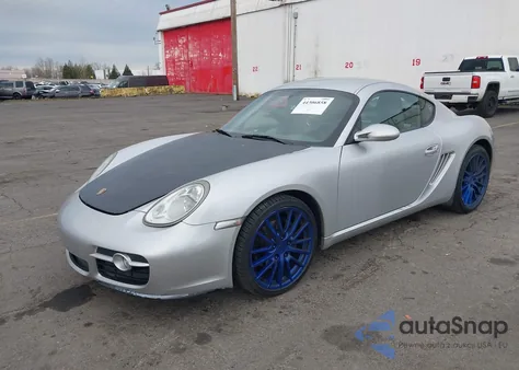 2006 Porsche Cayman S z USA, uszkodzony, nr VIN WP0AB29896U781153